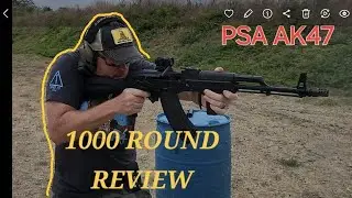 DID IT SURVIVE 1000 ROUNDS? PSA AK-47 GF5!!!