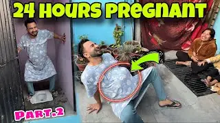 I am Pregnant for 24 Hours challenge (Part-2) || EPIC Family Reaction || jeet thakur pranks