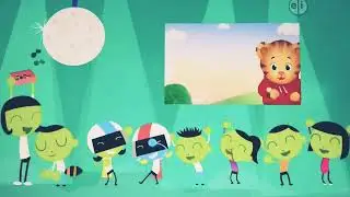PBS Kids Lots Of Friends Dance Party Kids Cheering Laughing Daniel Tiger Neighborhood End Credits 
