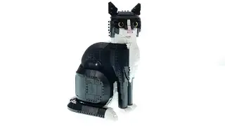 LEGO Schwarz weiße Katze - LEGO Ideas 21349
