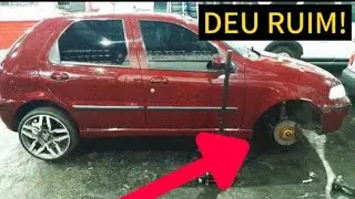 FINALMENTE CHEGARAM OS PNEUS DO PALIO!!