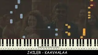 JAILER - KAAVAALAA (EASY TO PLAY)
