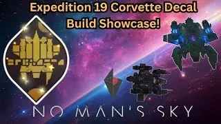 I Made the Expedition 19 Blueprint Poster Corvette |🚀No Man's Sky🚀|