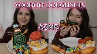 ASMR Voodoo Doughnuts & Milk Mukbang! 🍩🥛(no talking)