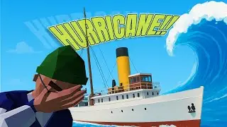 Эта гигантская волна уничтожила наш корабль! &mdash; Многопользовательский игровой процесс Stormworks: ...