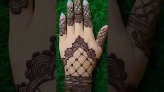 😱 mehndi design back hand Rose 🌹 mehndi designs #henna #shortvideo #unique #youtubevideo