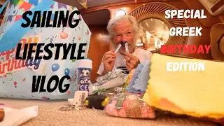 Living on a YACHT in Greece sailing moody 38cc VLOG 5 Wintered in Preveza Greek Food, Fun & Frolics!