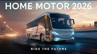 🚍 Home Motor 2026 &ndash; The Future of Luxury Travel | Futuristic Electric Bus Concept 🔥