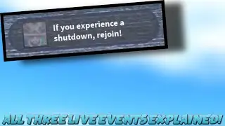 ALL THREE LIVE EVENTS Explained in ROBLOX JAILBREAK!