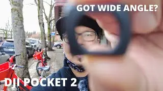 DJI Osmo Pocket 2 - the Ultimate Camera for Vlogging/Walking Videos? | Mic & Wide Angle Lens Review