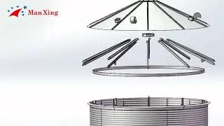 How a Grain Silo Is Built: 3D Breakdown of Every Component