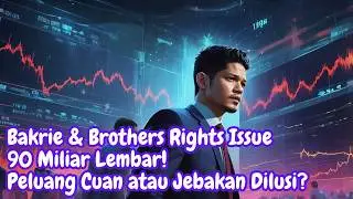 Bakrie & Brothers Rights Issue 90 Miliar Lembar! Peluang Cuan atau Jebakan Dilusi? #analisateknikal