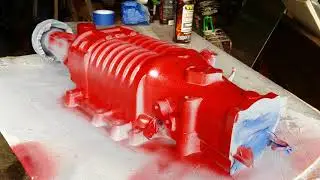 Painting my gen 5 supercharger 3800