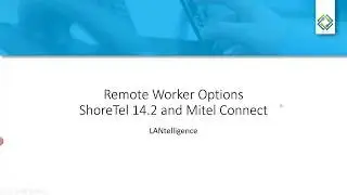 Remote Worker Options for ShoreTel 14.2 and Connect