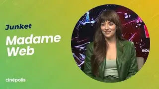 MADAME WEB: Dakota Johnson & S. J. Clarkson | Junket