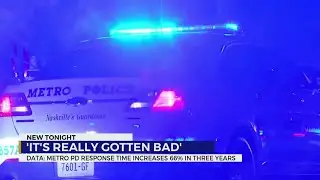 Data shows Metro PD response time increased 66% in three years