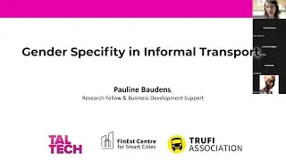Gender Specificity in Public Transport - Pauline Baudens | Trufi Association