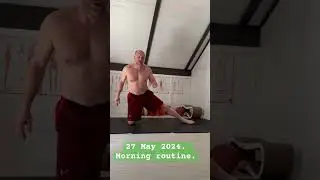 27 May 2024. Morning routine. #mobilitytraining #morningmotivation #morningroutine #over50