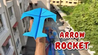 How to make new flying rocket | how to make super rocket with paper 