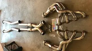 2001 C5 Corvette Headers and Borla Exhaust