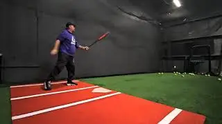 Rusty breaking in some new 2023 Axe avenge pro softball bats flared  and standard