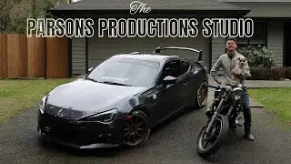 FULL GARAGE TOUR 1.0 (The Parsons Productions Studio)