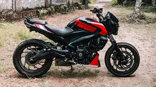 bajaj dominar 400  gloxy wrap | custom design | turbo 3.0 | bike wrap