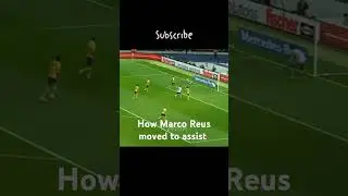 How Marco Reus moved to assist #marcoreus #dortmund #germany #lagalaxy