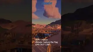 First map built in UEFN Ultimate Capture the flag