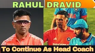 Rohit Sharma requested BCCI to extend Rahul Dravid as Team India's Head Coach to T20 WC!!