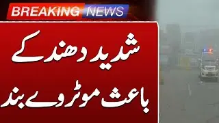 Motorways Closed Due to Dense Fog and Poor Visibility | Such News