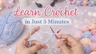 Crochet Basic Stitch For Beginners - Step-By-Step Tutorial In Hindi | Mamuni Crochets |