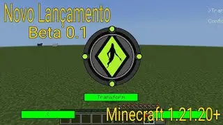 Lan&ccedil;amento Do Meu Addon De Ben 10 Beta 0.1!!! Minecraft 1.21.20+