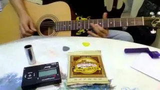 test ernie ball earthwood rock n blues strings picks