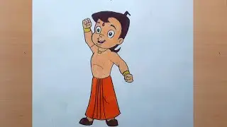 How to draw Chota Bheem Drawing easy step by step for Beginners Chota Bheem Drawing ideas