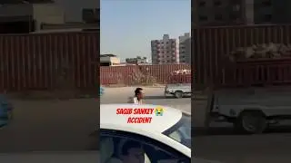 Accident video Saqib sankey 😭 #subscribe #youtubeshorts