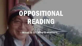 Oppositional reading: What is it?
