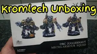 Распаковка и обзор &mdash; Kromlech Orc Juggernaut Mecha-Armour Squad