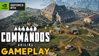 Commandos: Origins Live Stream | Stealth Tactics & Strategy Gameplay (No Commentary/With Commentary)