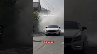 BURNOUT TIRES😍CLS 63S AMG🔥#cls63s #amg #burnout