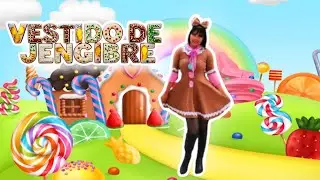 Cómo hacer vestido de Galleta de jengibre 