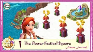 Mission 1 - Reach the Flower Festival Square - Flower Festival -Family Farm Adventure - IOS Games