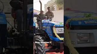 Tochan king team New member #tractorlover #tractorvideo