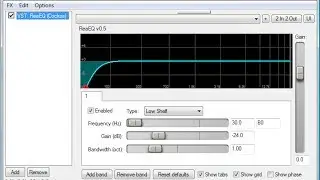 Review Plugin Equalizador ReaEq do REAPER com Márcio Mourão