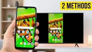 Как подключить телефон Android к Google TV | Дублирование экрана | Трансляция экрана | 2 метода
