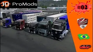 🚛#02-MAPA PROMODS + EUROPA  🚛AO VIVO @rodrigoguarulhossp