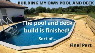 Building Wrap-around Deck for 18x33 Pool