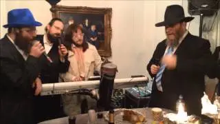 Chilu Posen - Werdiger - Taussig - Dovi Tessler on keys rocking Purim 2014 
