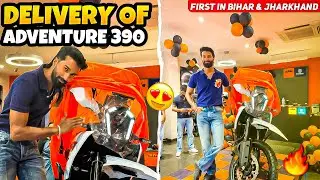 Delivery Of My Ktm 390 Adventure 2025 | Jharkhand’s First bike 😱🔥