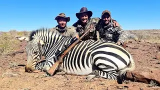 Hunting Hartmann's Zebra in the Heart of Desolation the Karas Mountains of Namibia - Trailer!